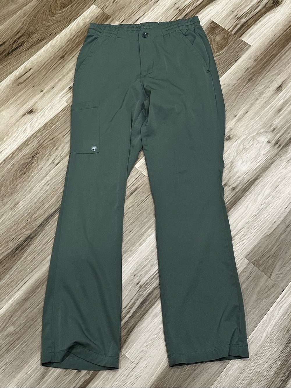 Men's Olive Green Healing Hands Scrub Pants